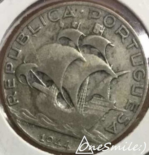 Onesmile Moneda Republica De Portugal 2 Y 50 Plata