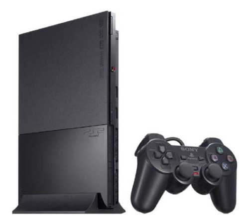 Sony PlayStation 2 Slim Standard color  charcoal black
