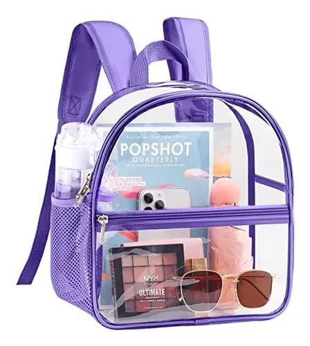 Mochila De Pvc Transparente Mossio Bolsa Transparente Trans