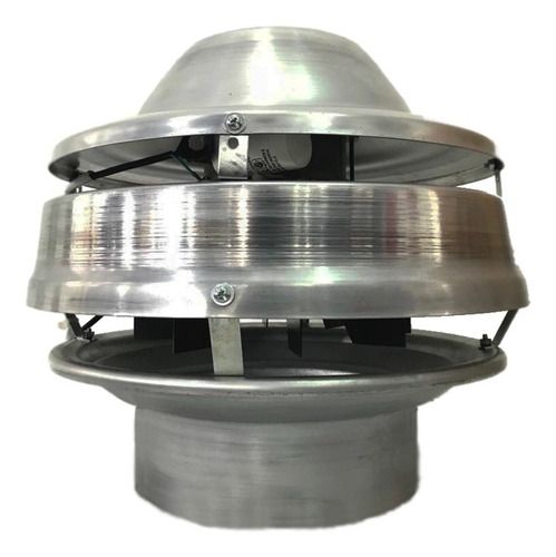 Campana Cocina Acero Inoxidable De 1,50 Mts + Parrillero 10 Color Acero Inoxidable Y Aluminio
