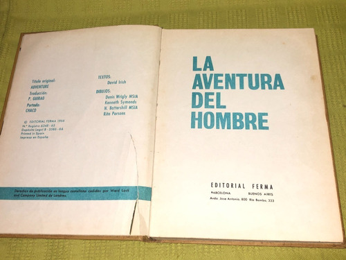 La Aventura Del Hombre - David Irish - Ferma