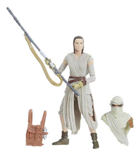 Star Wars E1641 Sw E7 Vin Rey Jakku Figura De Acción, Blanco