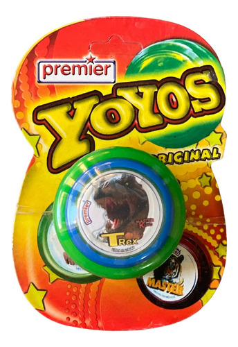 Yoyo Premier Master King Caja C/24pzas Dinosaurios Y Piratas Vaariado