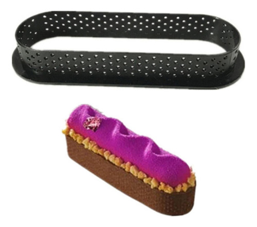 5 Moldes Perforados Para Tartas, Anillos Para Tartas Diy C