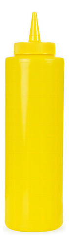 Bote Dispensador Exprimible Para Mostaza 12 Oz - Tablecraft Color Amarillo
