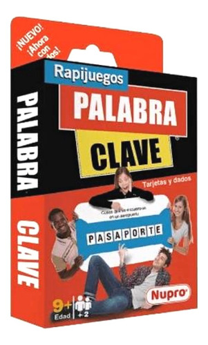 Palabra Clave Nupro Juego De Mesa Tarjetas Y Dados