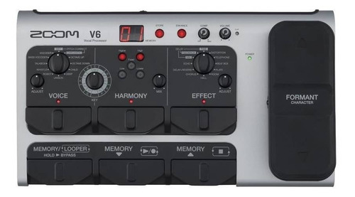 Pedalera Multiefecto Zoom V6-sp - Procesador Vocal