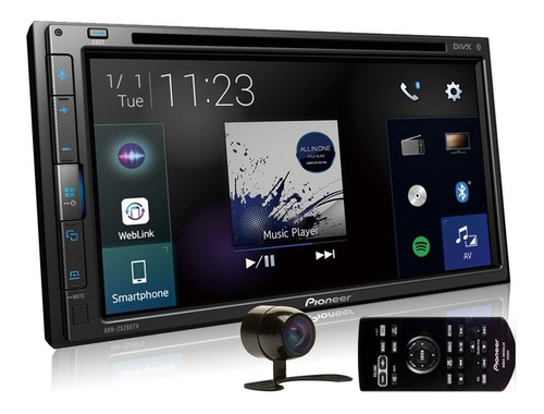 Dvd Pioneer Avh-z5280tv 7 Pol 2din Bt Usb Com Câmera Ré