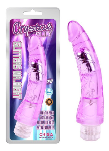 Vibrador Crystal Jelly Consolador Sexual Dildos Sexshop