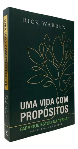 Livro: Uma Vida Com Propósitos Para Que Estou Na Terra?