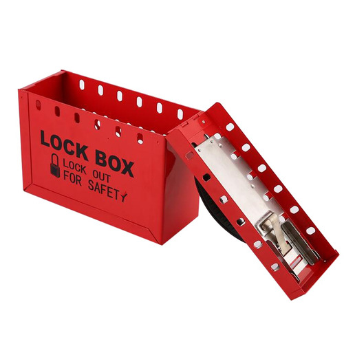 Loto Box Safety Lockout Tagout Lock Almacenamiento De