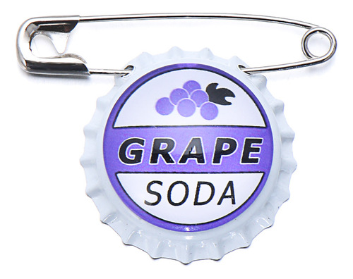 Broche Para Tapas De Botellas De Refresco Con Forma De Uva,