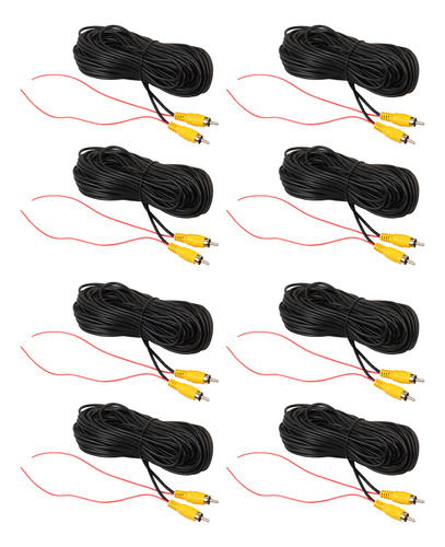 Cable De Video Del Enchufe De 8x Rca Para La Cámara De La