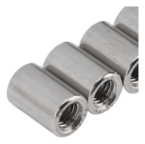 Tuerca De Conector M6, Varilla Redonda De Acero Inoxidable,