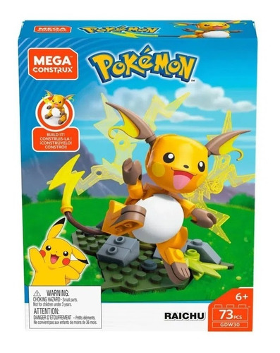 Bloques de construcción Construx Pokemon Raichu Power Pack