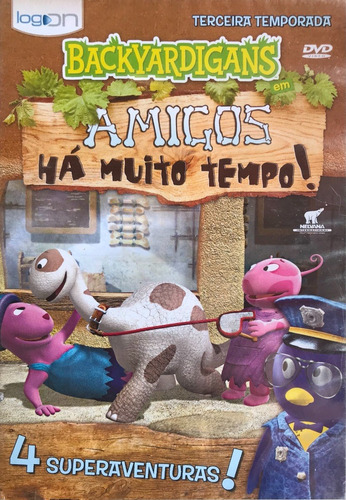 Dvd Backyardigans - Amigos Há Muito Tempo - Original Lacrado