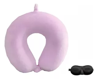 Cómodo Cojín Para El Cuello Almohada De Espuma Viscoelástica Lavanda