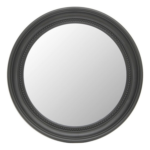 Espejo Decorativo Circular Plástico (ep2814) Color Del Marco Negro