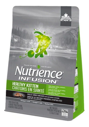 Alimento para gatitos Nutrience Infusion Kitten 2,27 Kgs