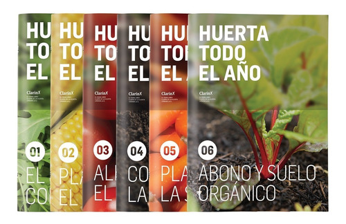 Clarín Colección Huerta Todo El Año Con Semillas Plantables