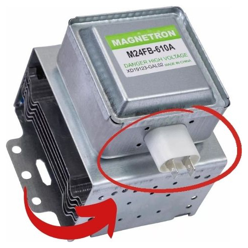Tomada Conector Magnetron Micro Ondas