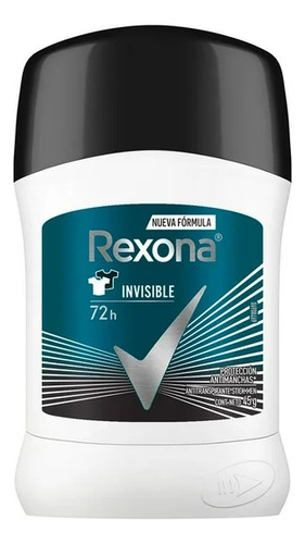 Desodorante Rexona Invisible Barra X3 Unid