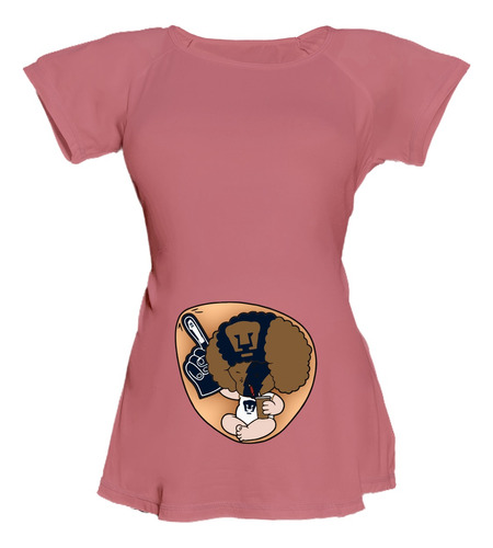 Blusa Maternidad Embarazo Bebé Aficionado Pumas Unam