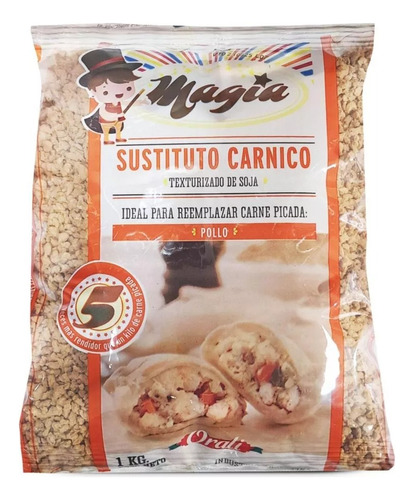 Sustituto Carnico **pollo** Soja Texturizada Orali X 1 Kg