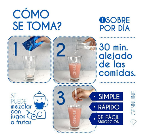 Gennuine Defense Premium Colageno X 15 Sobres
