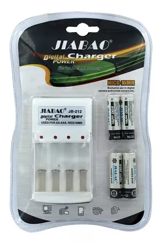 Cargador Para Pilas Recargables Duracell +4 AA + 2 AAA