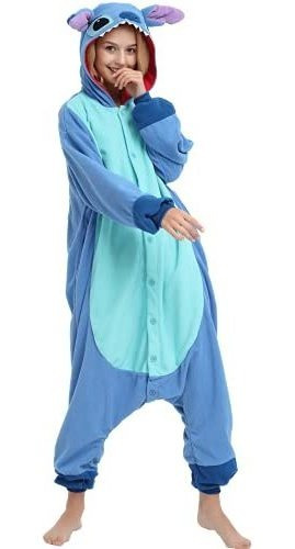 Disfraz Pijama Talla Small Para Mujer De Stitch Lilo Y