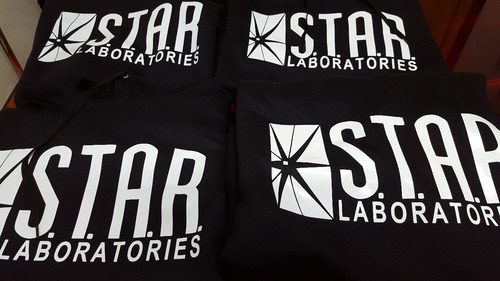 Imagen 2 de 2 de Buzo Hoodies Star Labotarories The Flas Barry Allen Dc Comic