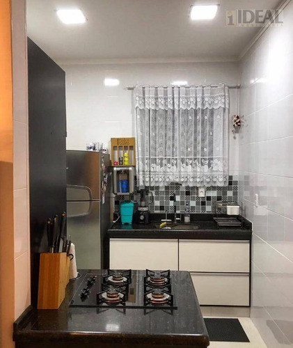 Apartamento Com 2 Dormitórios À Venda, 72 M² Por R$ 380.000,00 - Boqueirão - Santos/sp - Ap2731
