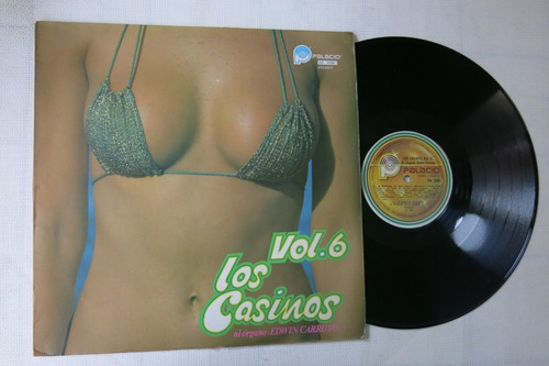  Vinyl Vinilo Lp Acetato Edwin Carruyo Los Casinos Vol 6 