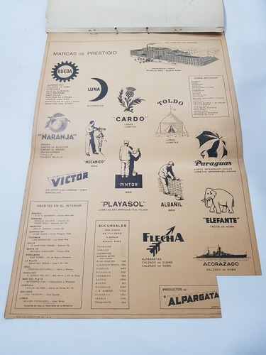 Imagen 9 de 9 de Antiguo Almanaque Alpargatas 1937 Zavattaro Compl Mag 58623