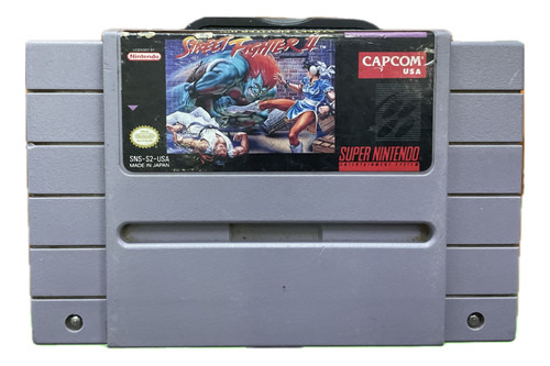 Street Fighter 2 Snes Original Garantizado Oferta (Reacondicionado)