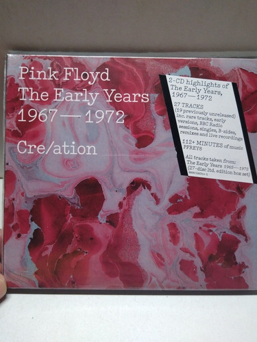 Pink Floyd The Early Years 67/72 Creation Cd Doble Nuevo