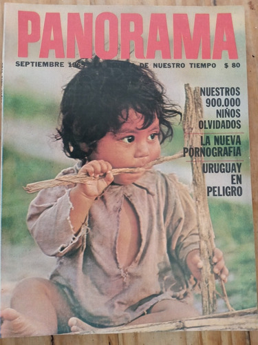 Revista Panorama Septiembre 1965 N28 Niños Olvidados 