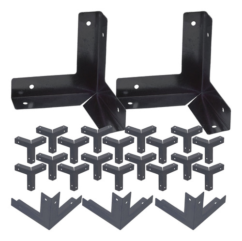 Máscara De Seguridad Corner Protectors, Caja De Madera, 20 U