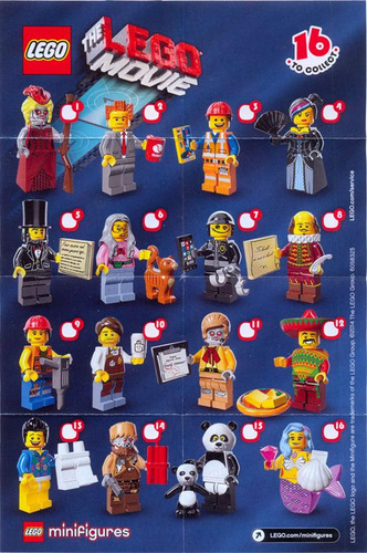 Colección De Minifiguras Lego Movie Series Abraham Lincoln