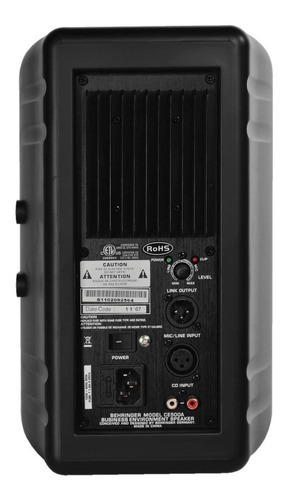 Behringer Ce500a-bk Bafle Activo 50 W Sonido Comercial