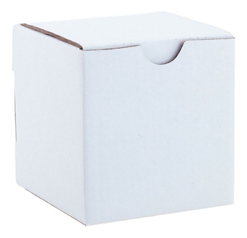 100 Cajas 12x12x12 Cartón Micro Corrugado Armable Cuadrada