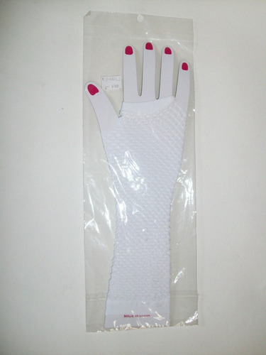 Guante De Red Blanco Largo