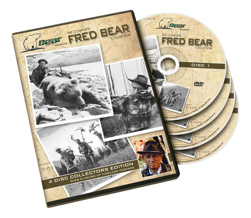 Colección De Dvd Bear Archery Fred Bear, Multicolor