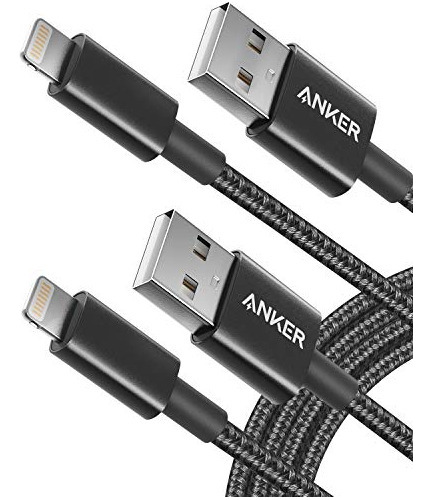 Anker Cable Lightning De Nailon Premium De 6 Pies [paquete D