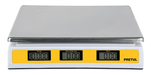 Báscula Comercial Digital Pretul Base-40p 40kg 127v