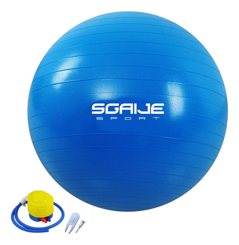 Pelota De Pilates Yoga Ejercicio Gimnasio 55cm Diametro Full