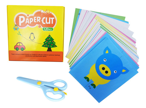 Libro De Actividades Y Scissor Skills Con Un Par De Cajas Fu