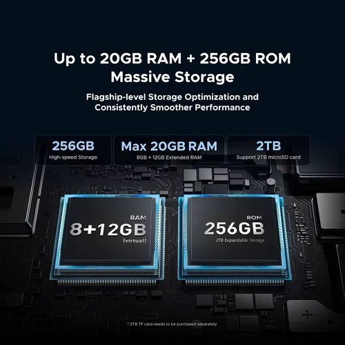 Doogee Blade 10 Max 8gb + 12gb = 20gb 256gb Dual Sim Duos