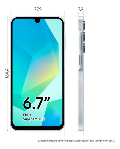 Samsung Galaxy A16 - 256 Gb, 8 Gb Ram - Nuevo Verde Claro